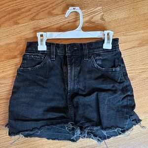 Black BDG shorts. They are super comfortable and perfect for summer.